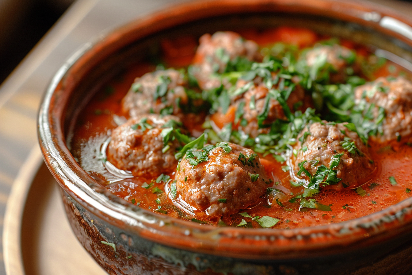 Homemade Italian Meatball Soup, A Cozy Hug from the Kitchen